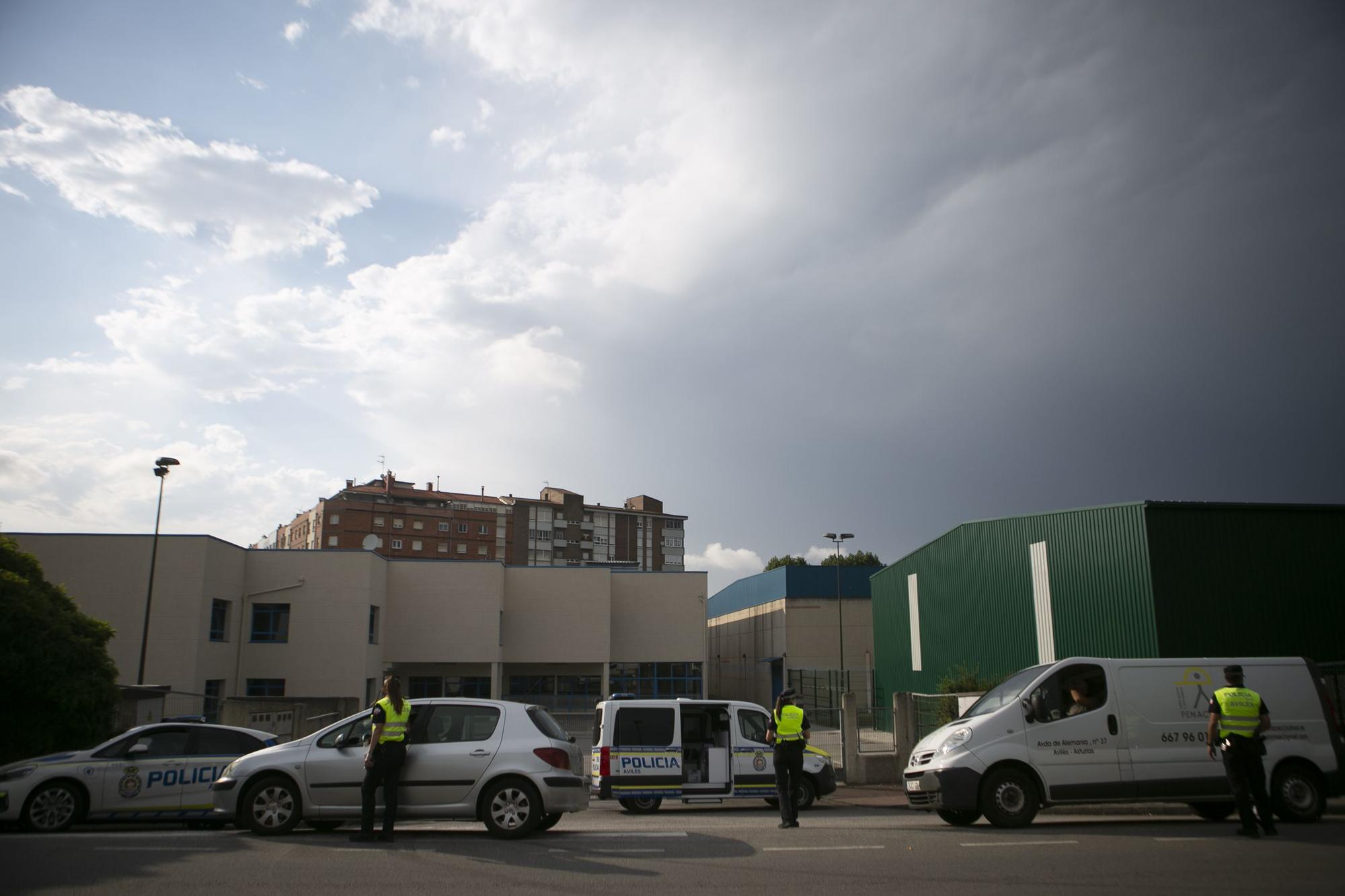 Control de alcoholemia y drogas en Avilés