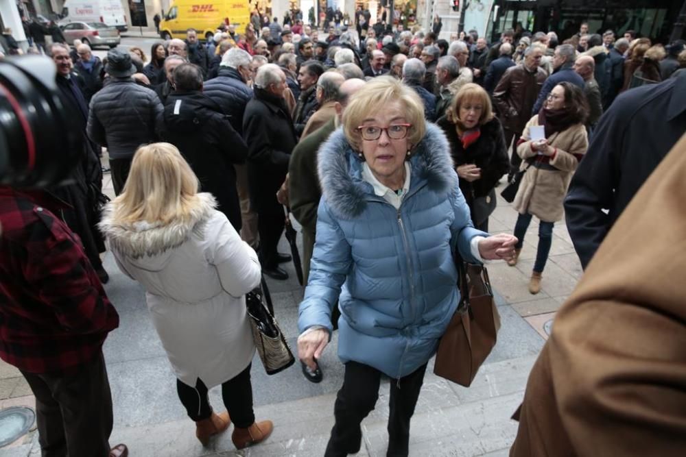 Funeral de Marcelo Conrado Antón en Oviedo