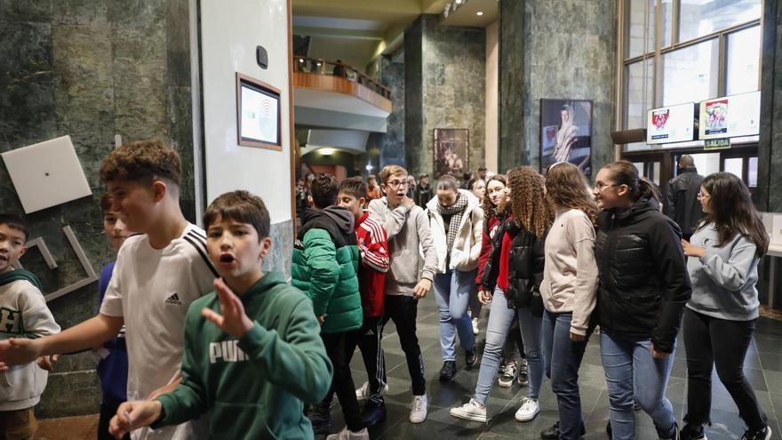 Los escolares de Asturias, León y Cantabria toman una nueva edición de Enfants Terribles