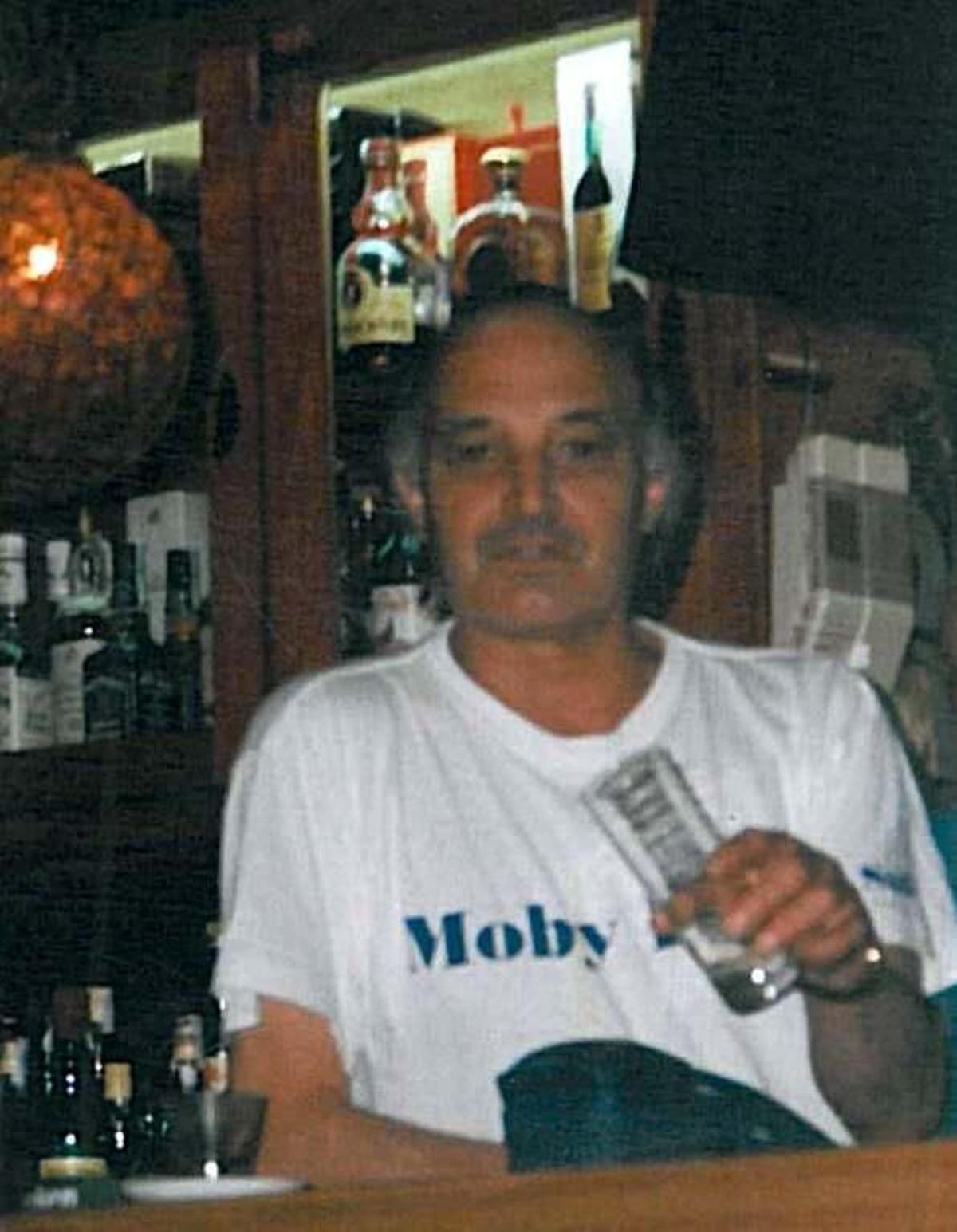 Modesto Pena, conocido como Lito, en el Moby Dick de Sada.