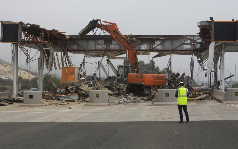 El ministerio derriba las infraestructuras en el vial entre Alicante y València