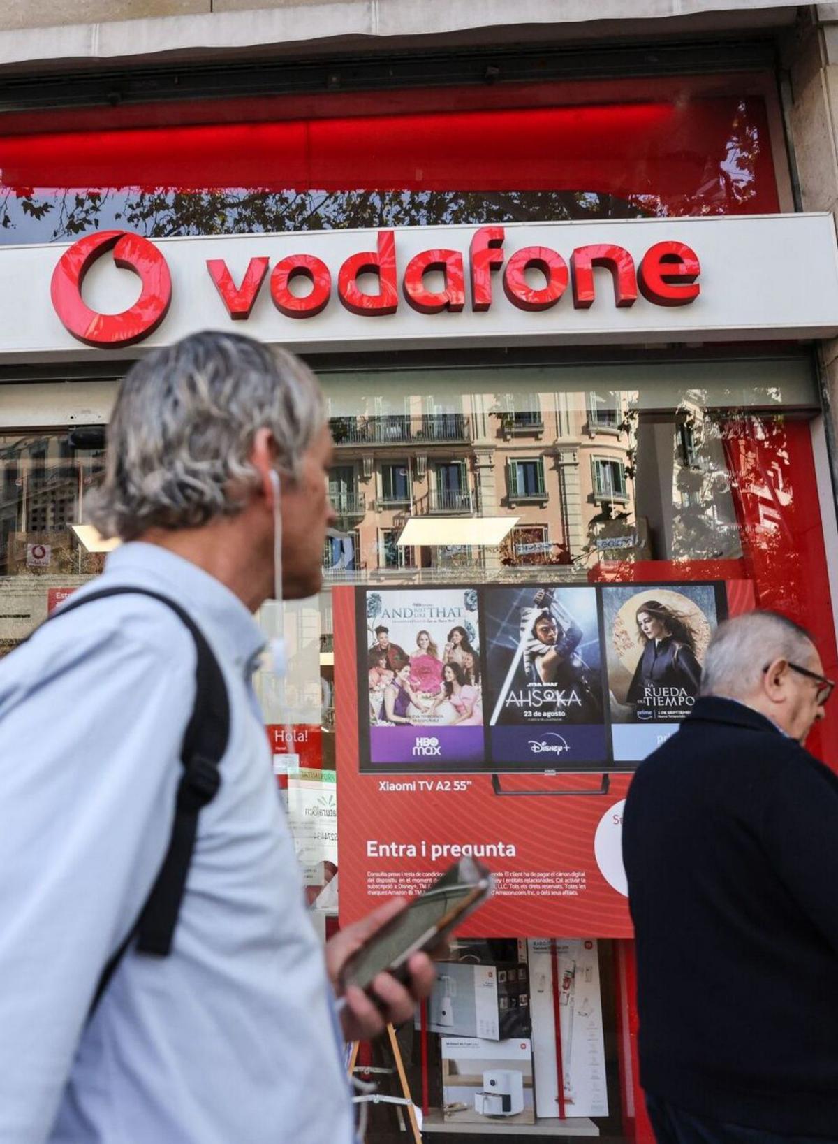 Els nous amos de Vodafone llancen un ero per a 1.200 treballadors