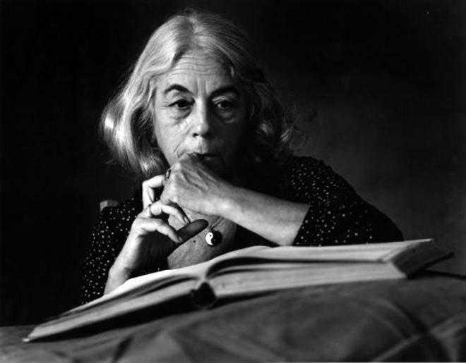 La escritora Carmen Martín Gaite.