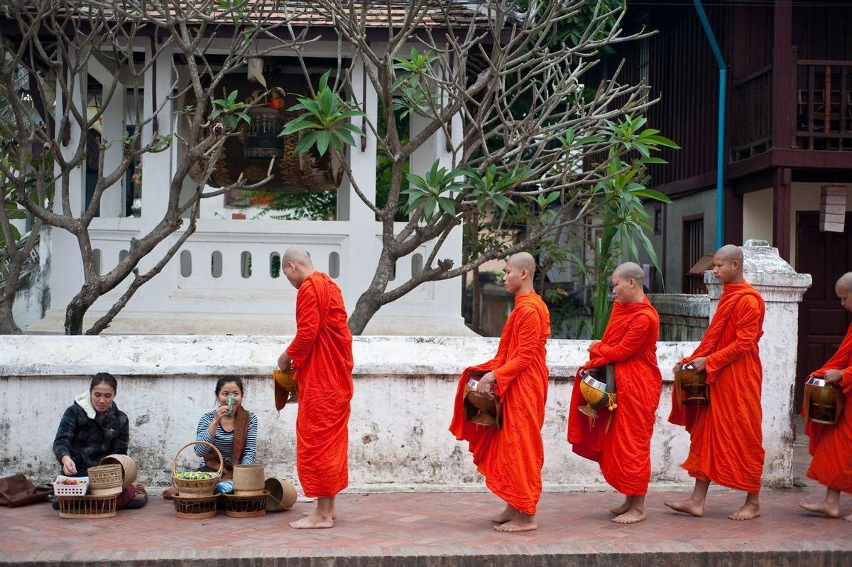 Diferentes etnias en Laos