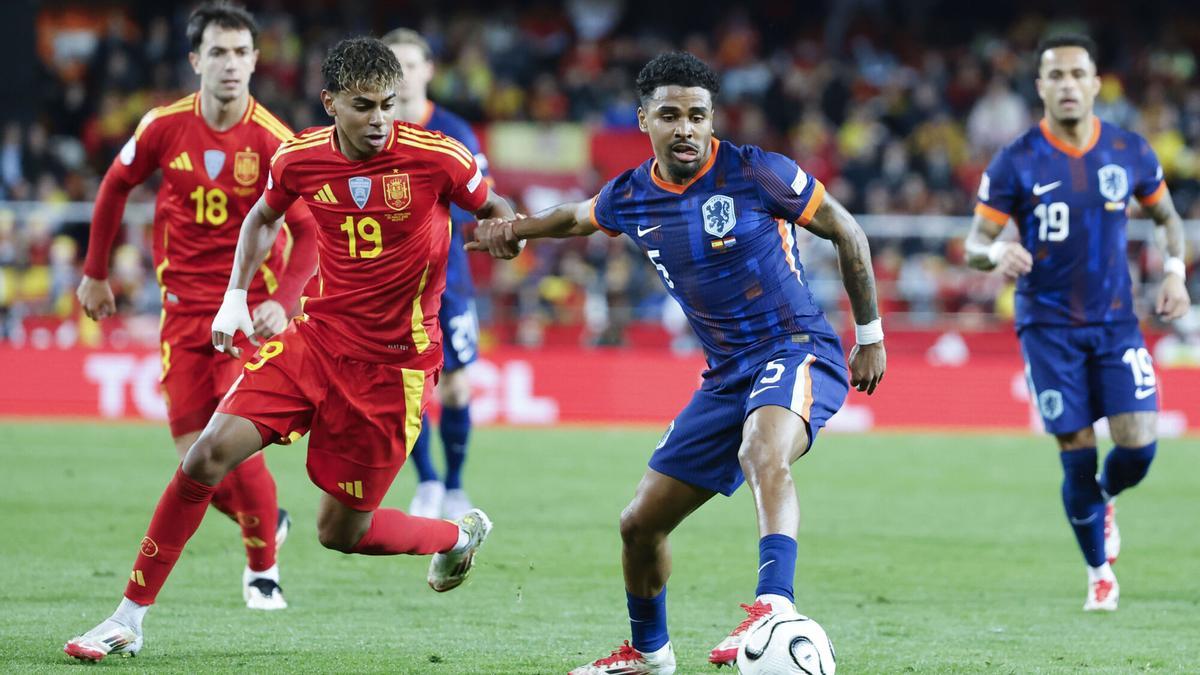 Partido España - Holanda