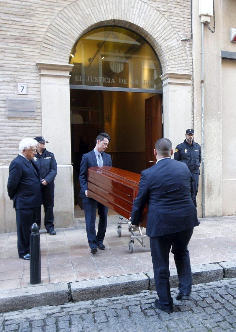 Capilla ardiente de Emilio Gastón