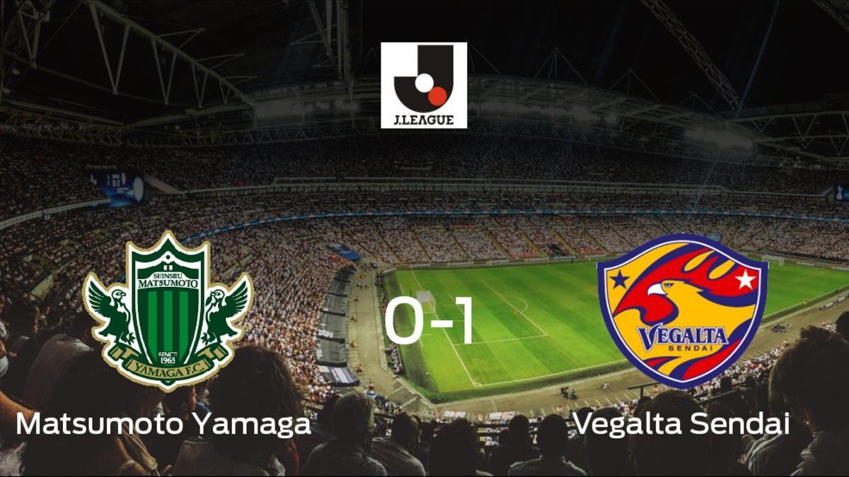 El Vegalta Sendai vence 0-1 al Matsumoto Yamaga en el Matsumoto Stadium