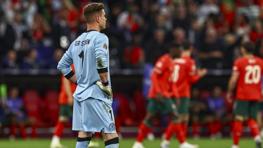 Ter Stegen: "Sé que estaré en el Barça el año que viene"