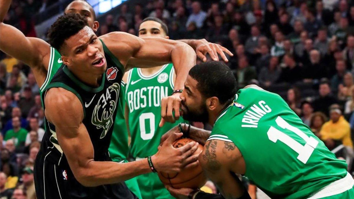 Antetokounmpo y Middleton dan a Bucks la victoria en duelo con Celtics