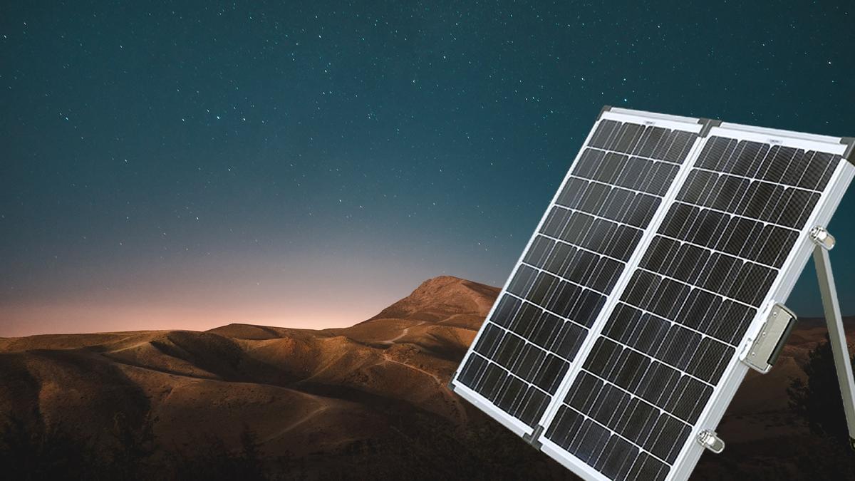 Primer paso para la energía solar nocturna