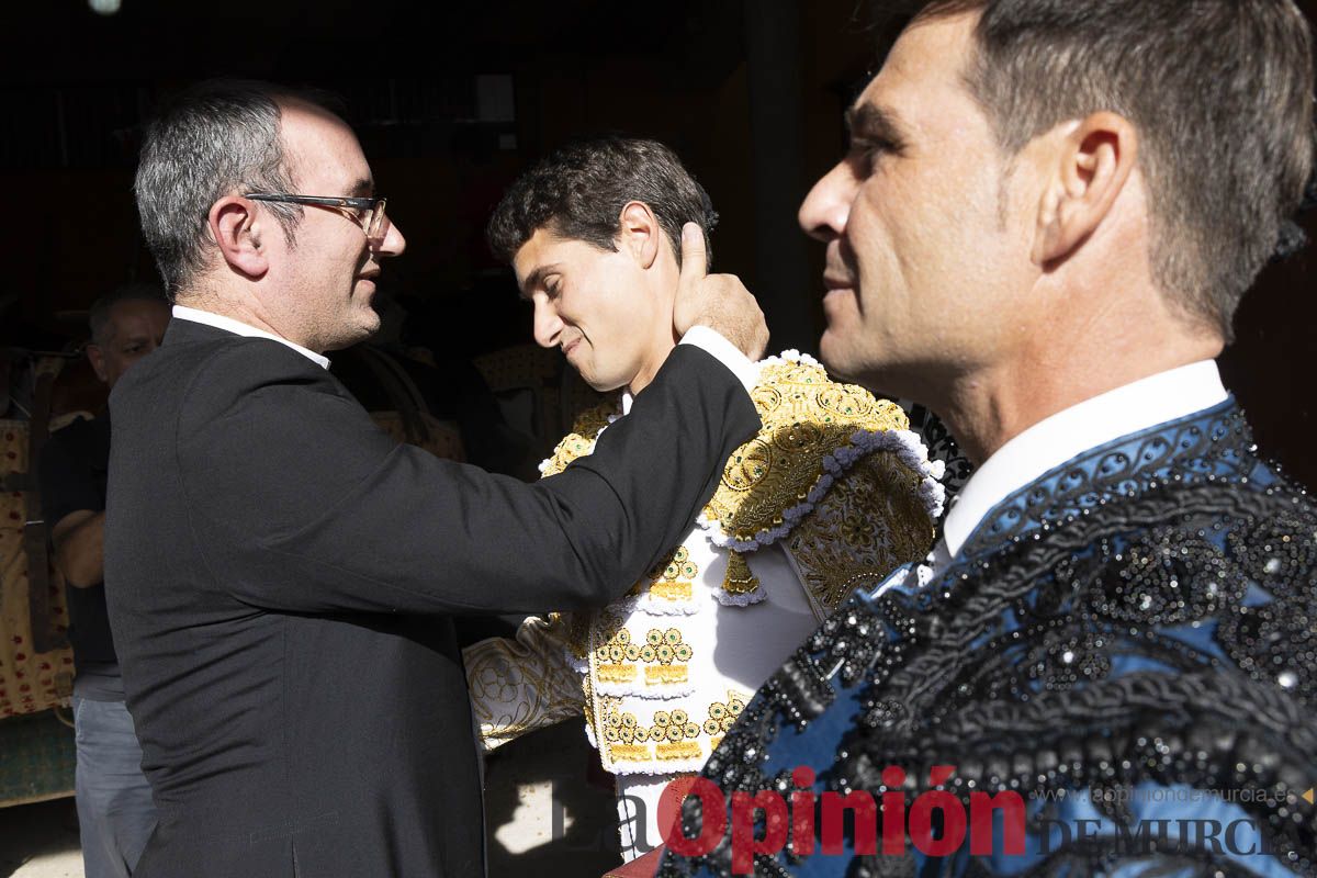 Tarde histórica en Abarán con la alternativa de José María Trigueros y el indulto de Tomás Rufo, junto a Castella salieron a hombros