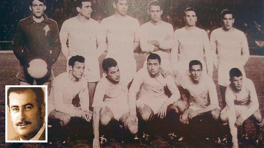 Foto de Celso Lorenzo junto a la formación del &quot;Celta de Marlboro&quot;.