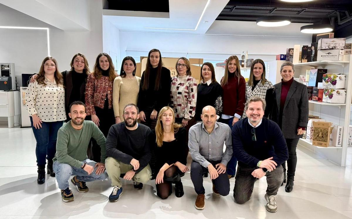 Equipo del Departamento de Personas y Valores del Grupo La Plana.