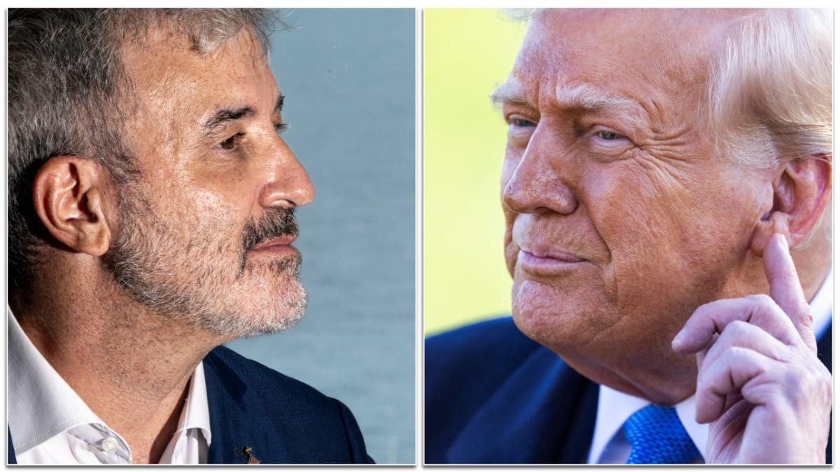 Jaume Collboni y Donald Trump