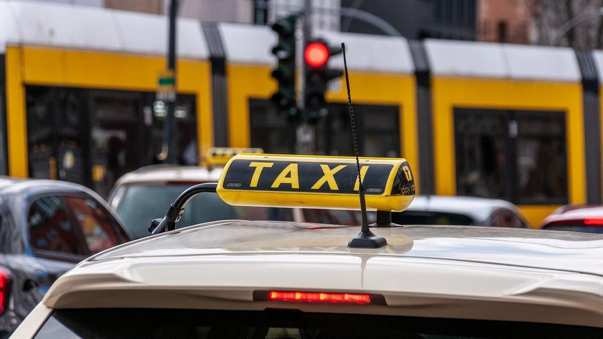 Imatge d'arxiu d'un taxi