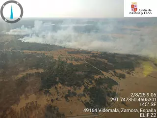 Alerta por riesgo de incendios forestales hasta el 12 de agosto