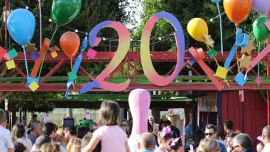 Pola Park conmemora su 20 aniversario con una fiesta con récord de asistencia