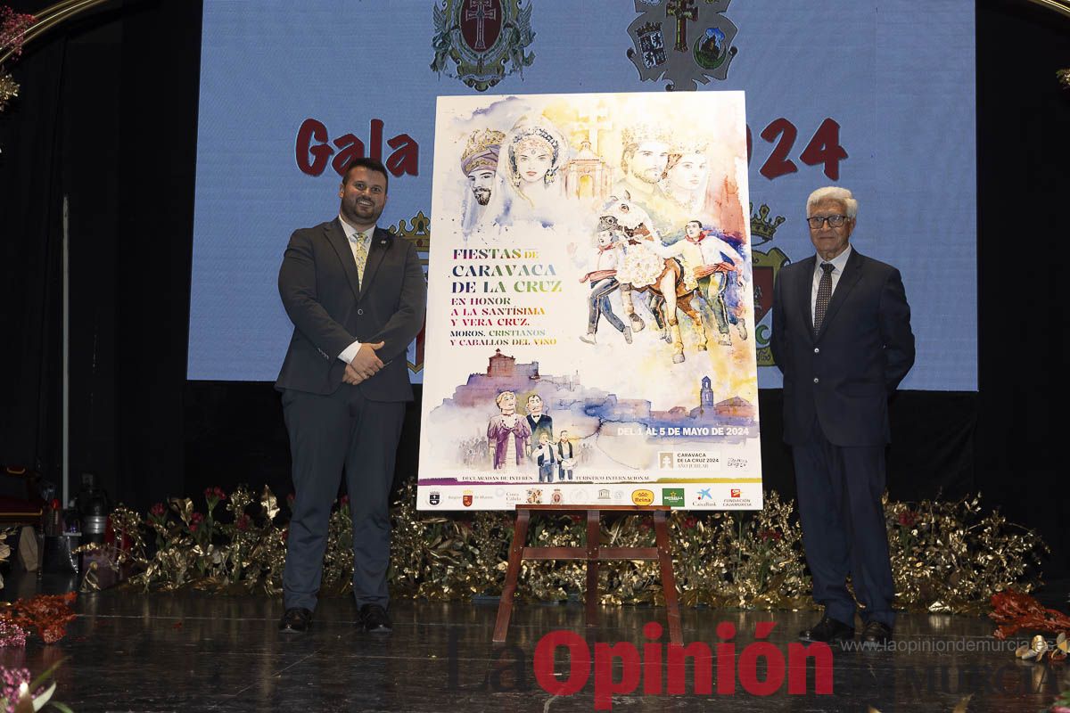 Gala Festera en Caravaca (homenajeados y presentación del cartel