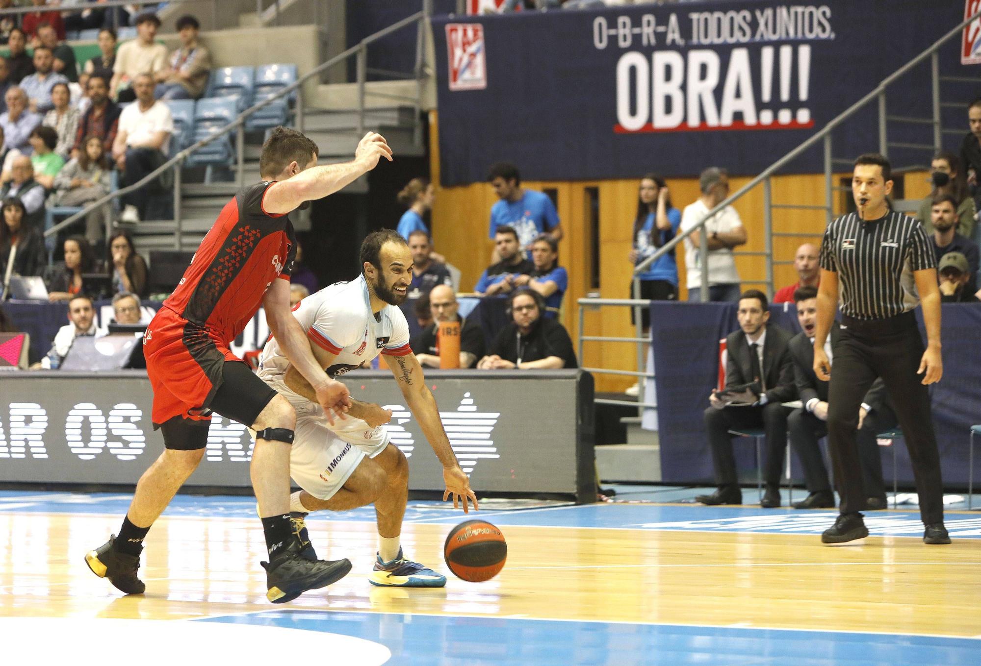 Monbus Obradoiro - Covirán Granada: las imágenes del partido