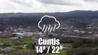 El tiempo en Cuntis: previsión meteorológica para hoy, viernes 28 de agosto