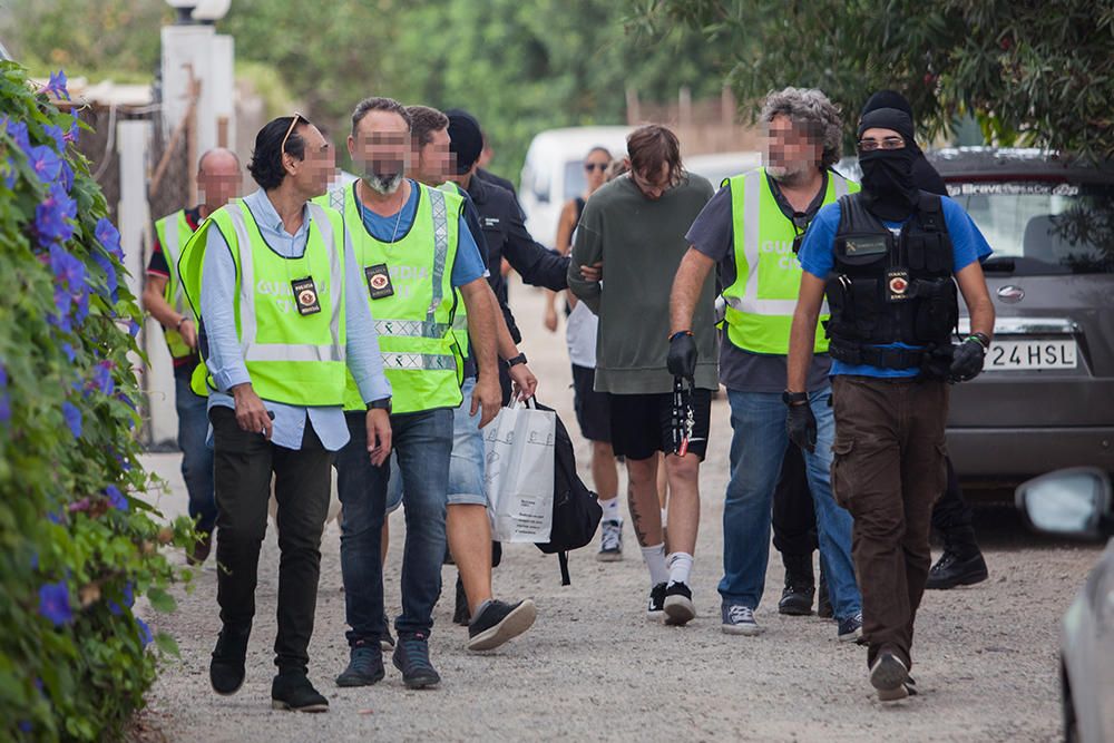 Operación antidroga en ses Païsses