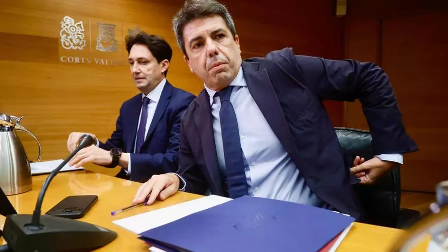 Mazón en la comisión de la dana: "Quizás no me llamaron porque poco tenía que aportar a la emergencia"