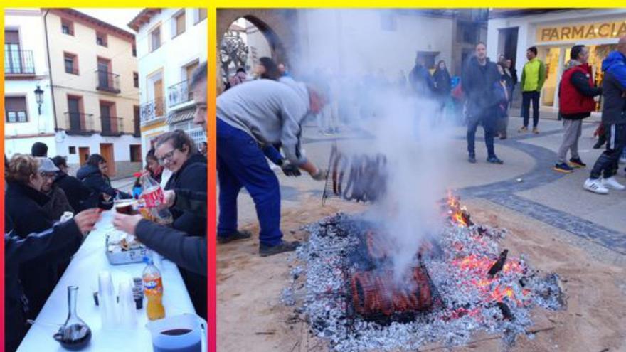 El aroma a longaniza inundo las calles.