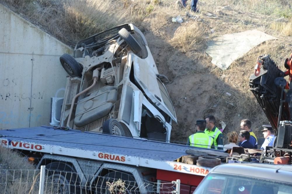 Grave accidente en la autovía Lorca-Águilas