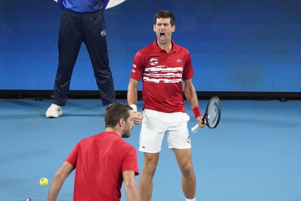 Serbia gana a España la Copa ATP