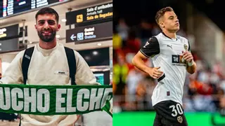 El Elche oficializa las cesiones de Pejiño y Germán Valera