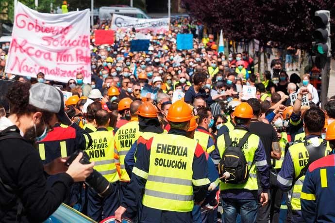 Reclaman en Viveiro la continuidad del aluminio