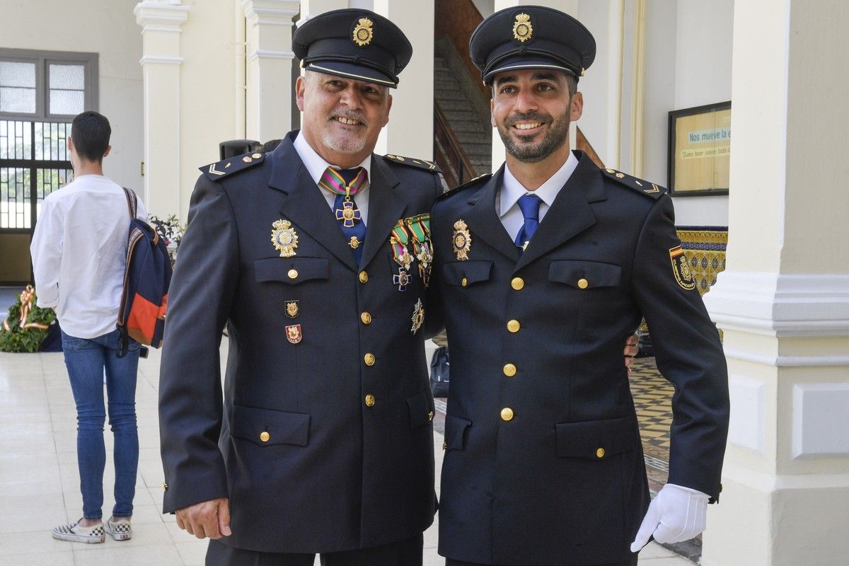 Jjura del cargo de 76 alumnos de la XXXV Promoción de la Escala Básica de la Policía Nacional