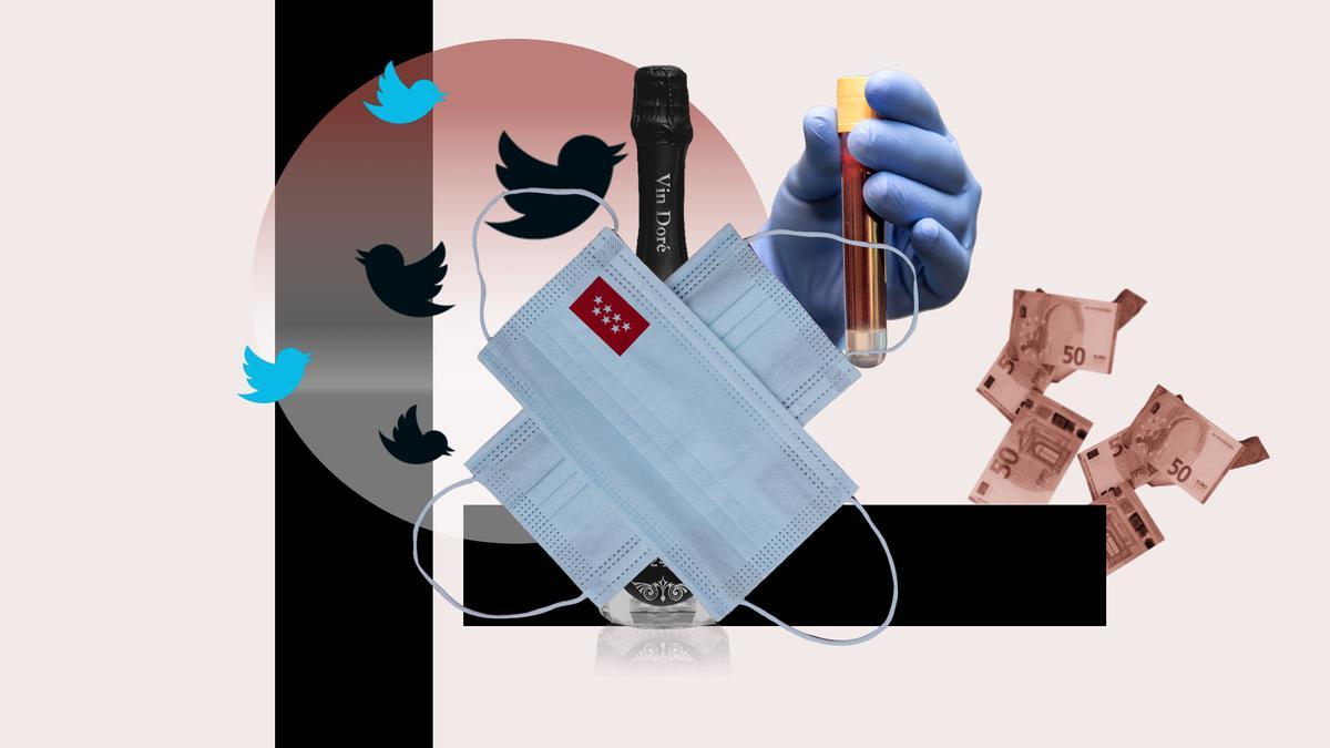 La empresa 'trol' en Twitter que pasó de hacer bebidas a facturar millones en material anti-covid para Ayuso