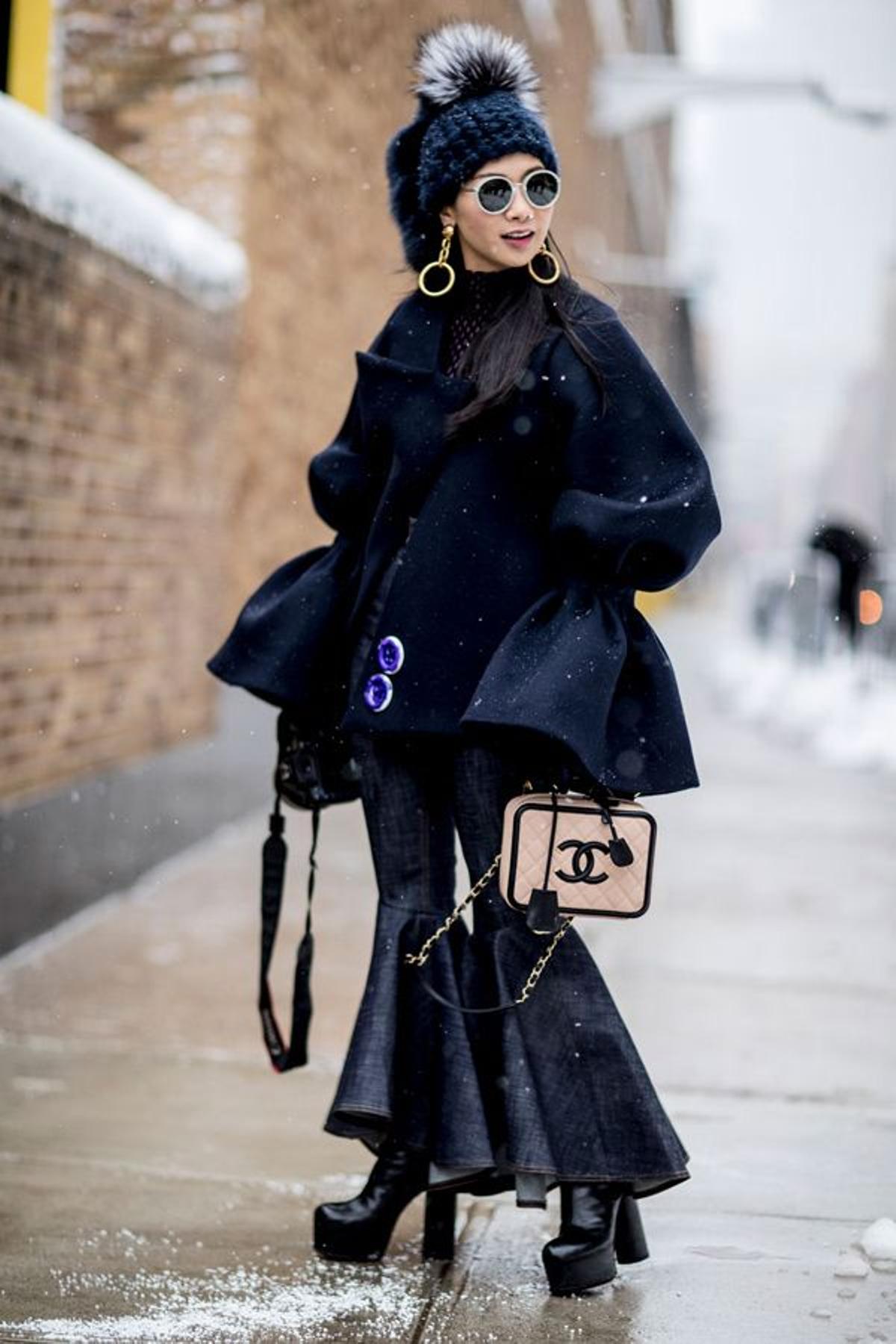 Street Style NY: pantalones campana