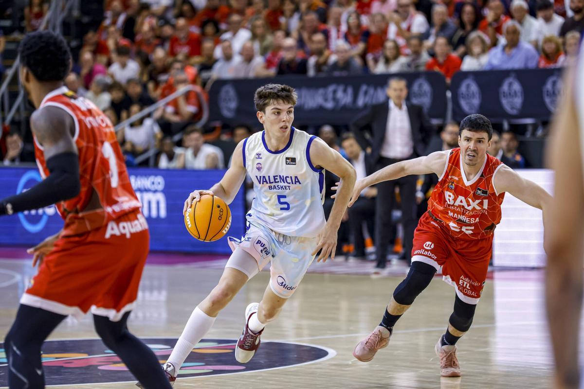 Imatges del Baxi Manresa - València Basket