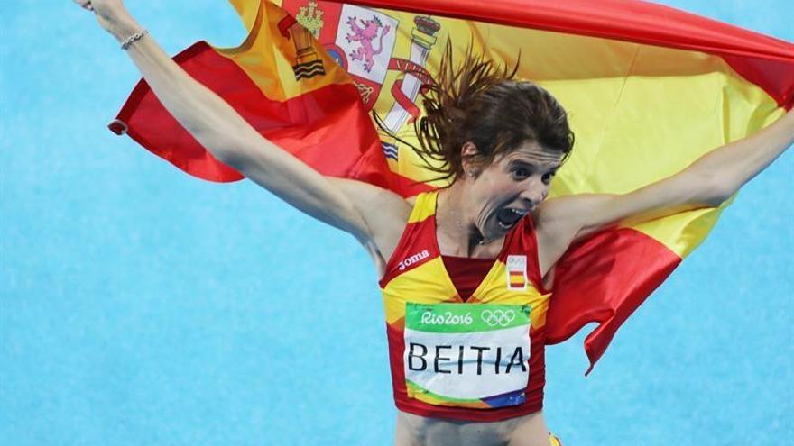 Ruth Beitia, oro en altura, cumple su último sueño con 37 años