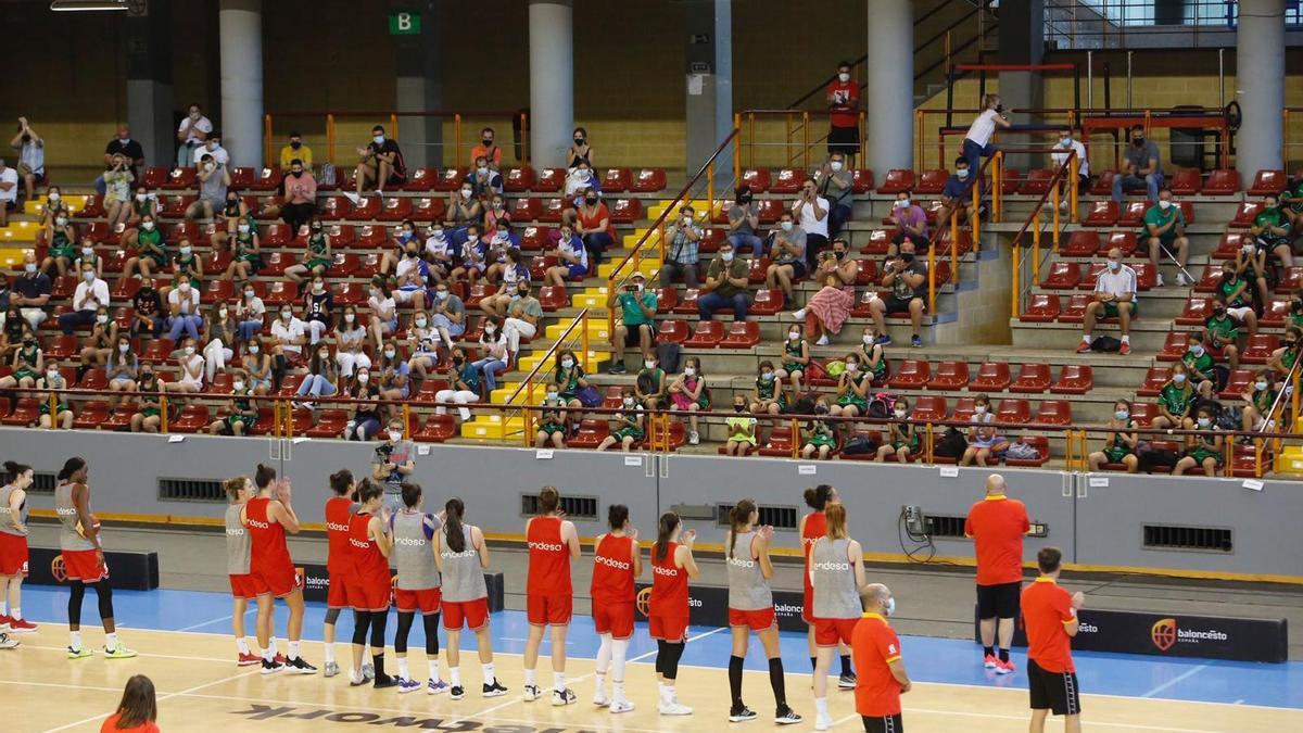 Segunda jornada de la selección española femenina de baloncesto en Córdoba
