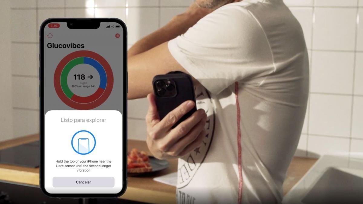 Así funciona Glucovibes, el parche para medir la glucosa de Luis Enrique