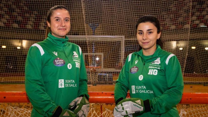 María Sanjurjo, doble amenaza para el HC Coruña