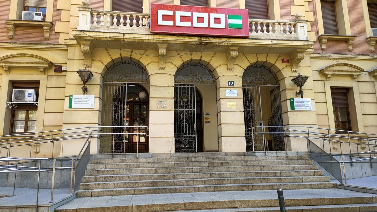 Sede de CCOO en Córdoba.