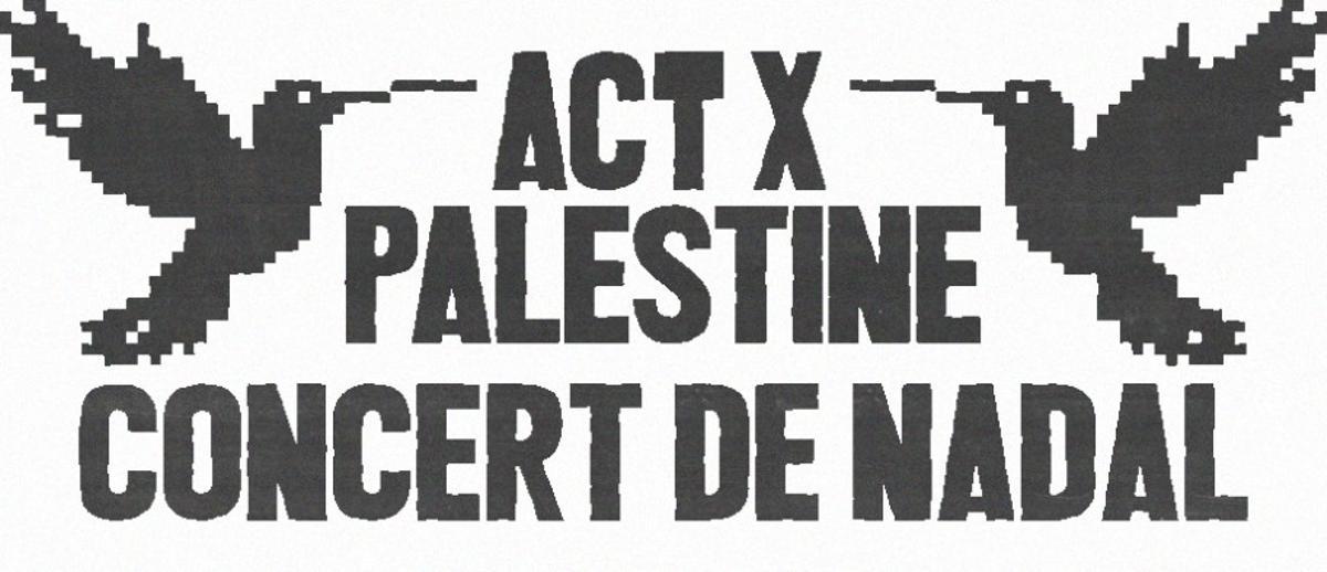 ACT X PALESTINE CONCERT DE NADAL