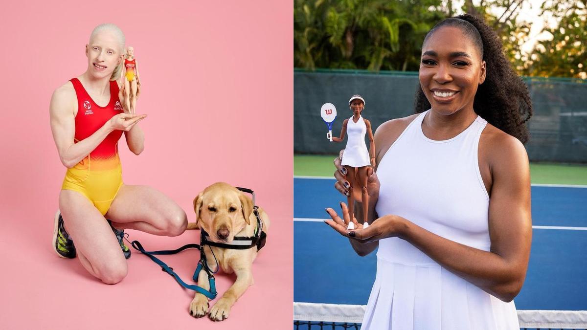 Barbie rinde homenaje a deportistas que han roto barreras: desde Susana Rodríguez a Venus Williams