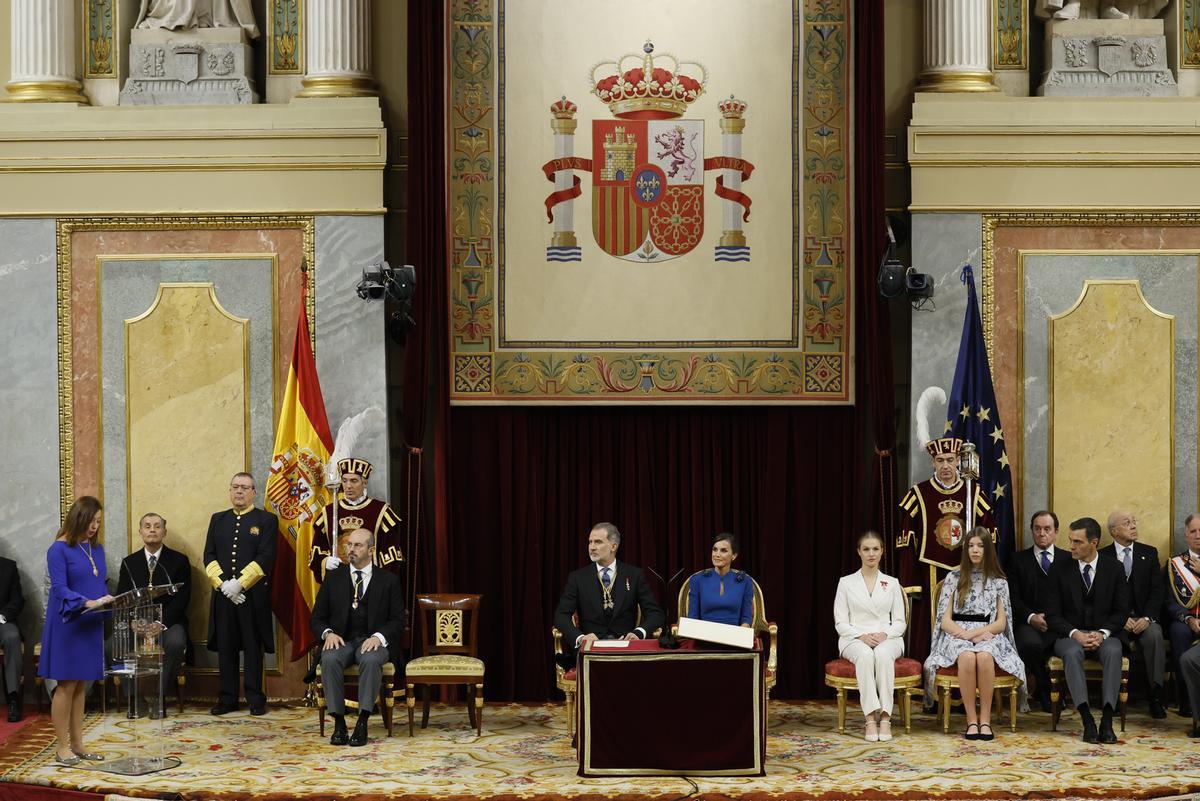 Leonor jura la Constitución en su 18 cumpleaños