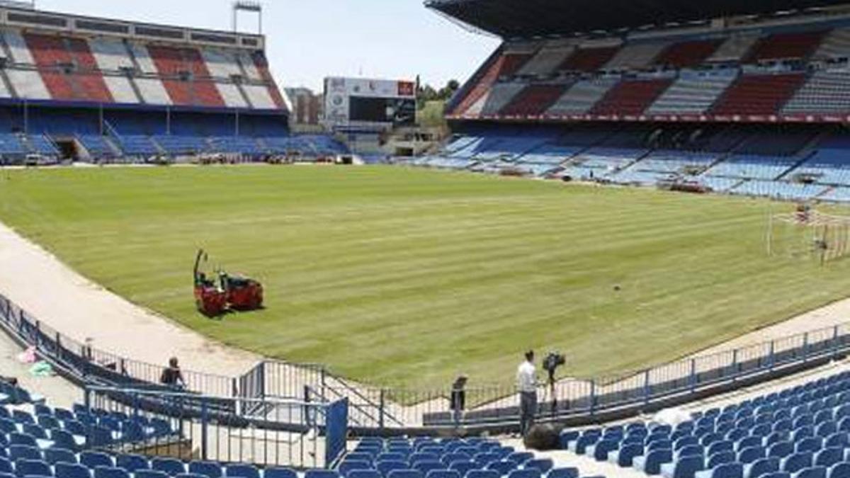 Se anula el derrumbe del estadio Vicente Calderón