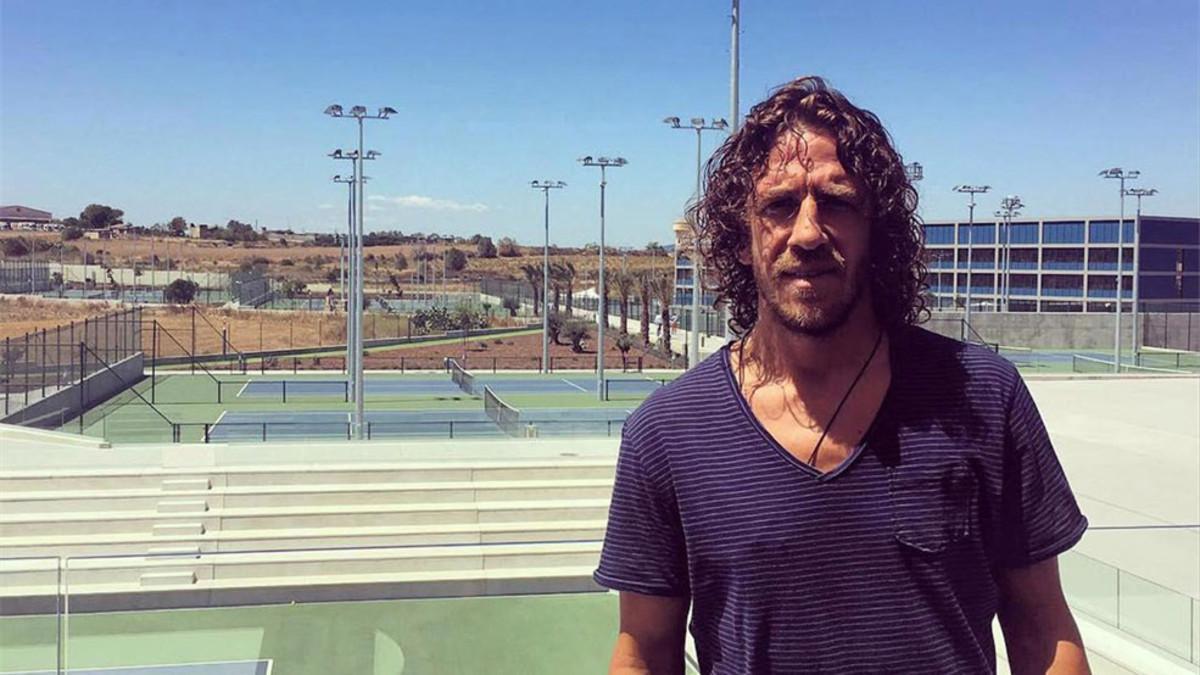 Carles Puyol siguió el Osasuna - FC Barcelona