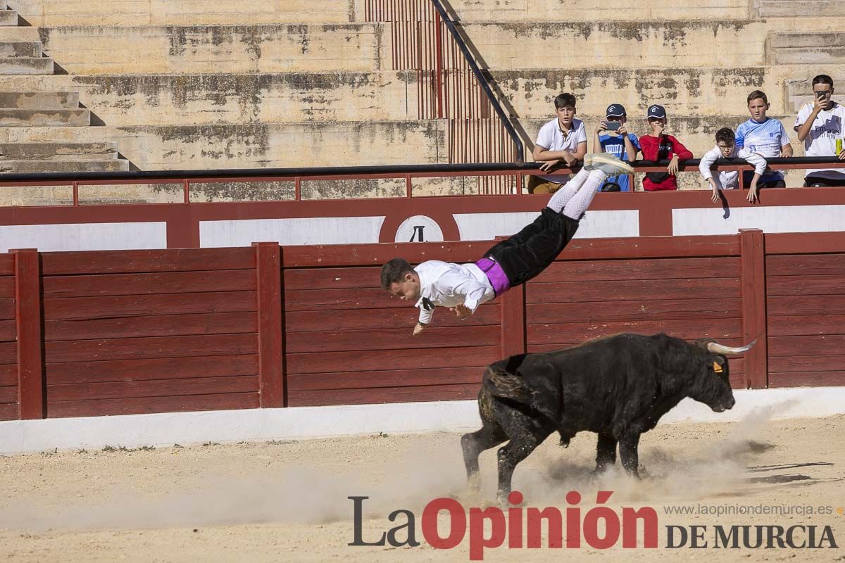 Concurso de recortadores en Caravaca de la Cruz