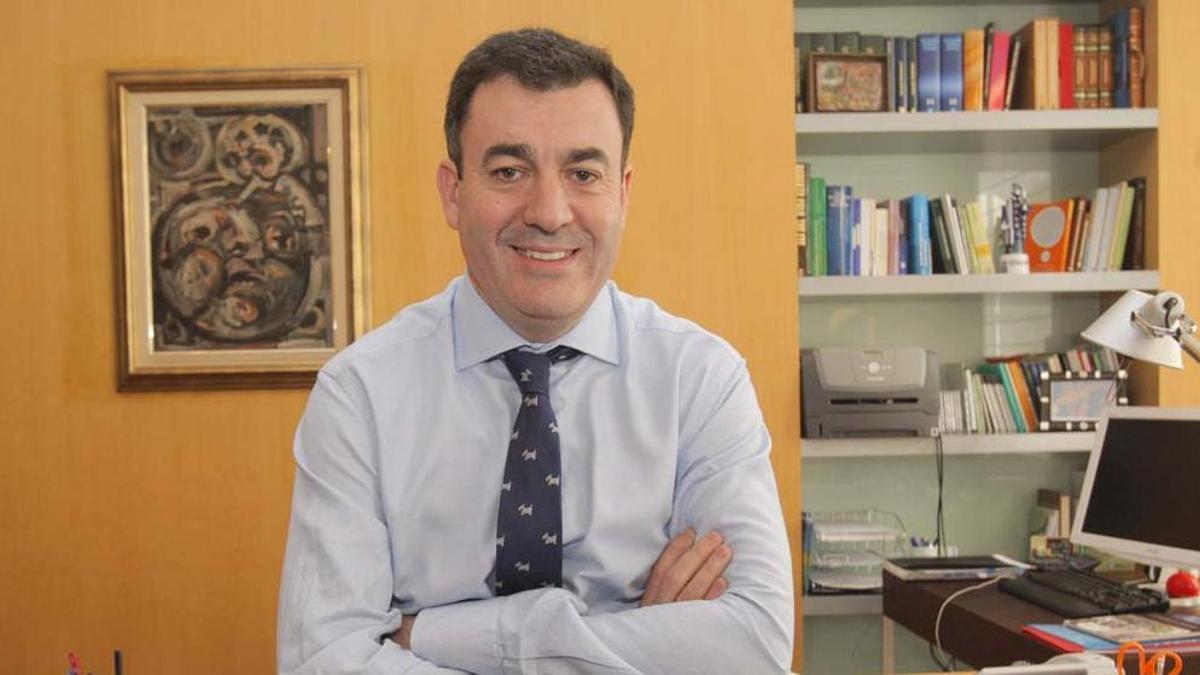 O conselleiro de Educación, Román Rodríguez.