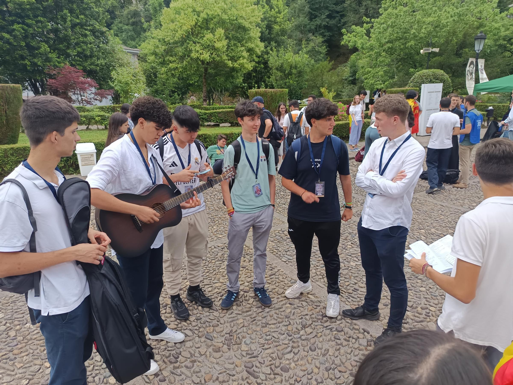 Jornada Eucarística Mariana Juvenil (JEMJ) en Covadonga