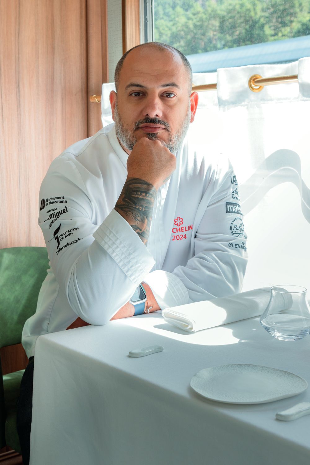 Eduaardo Salanova, chef del Canfranc Express