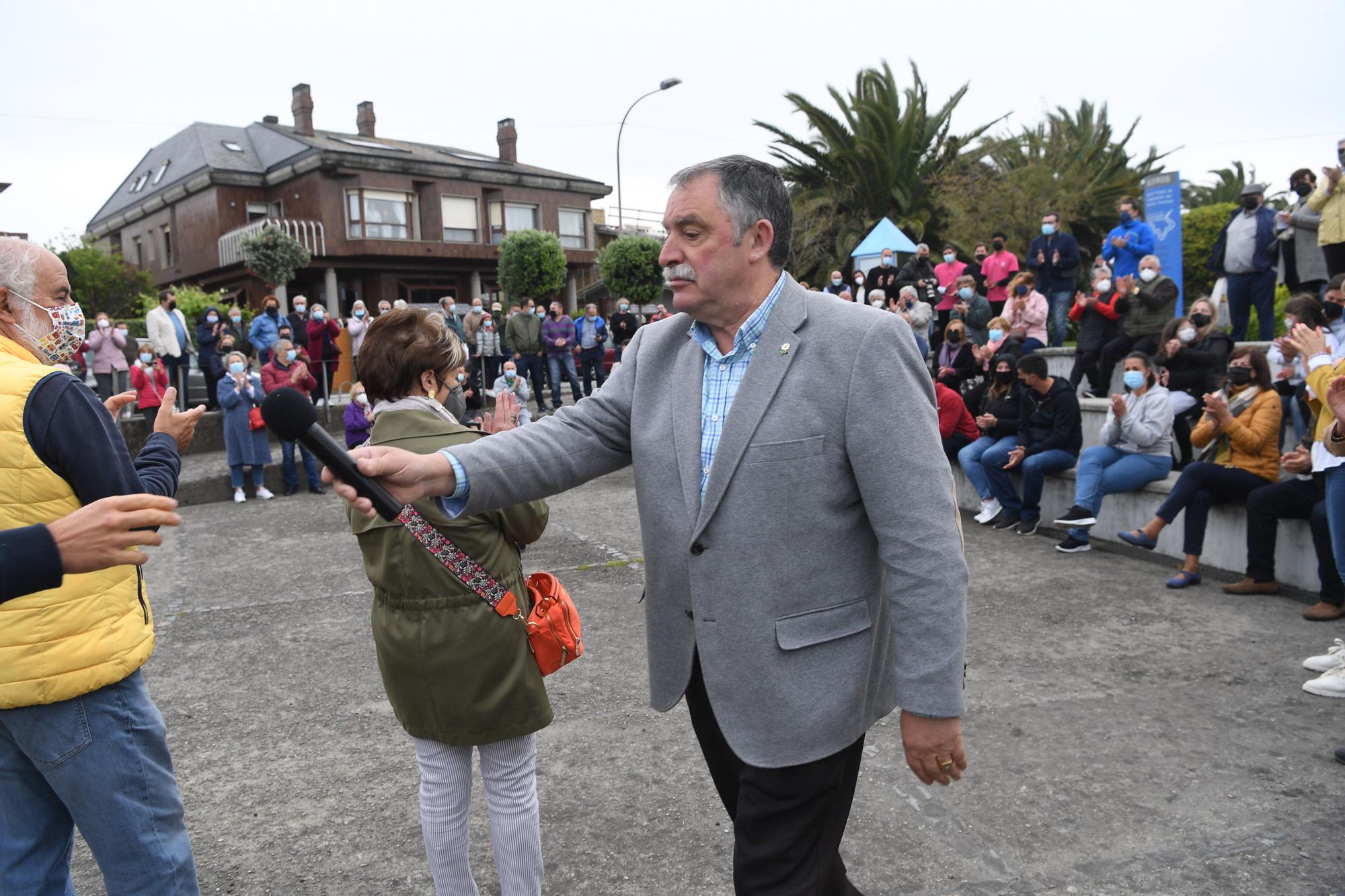 Protesta en Oleiros contra las restricciones a la hostelería